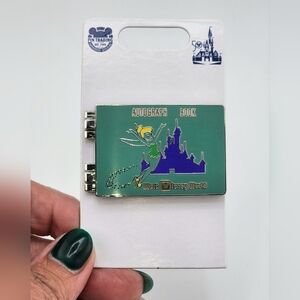 Disney TINKER BELL Autograph Book WDW 50th OFFICIAL TRADING PIN - NEW